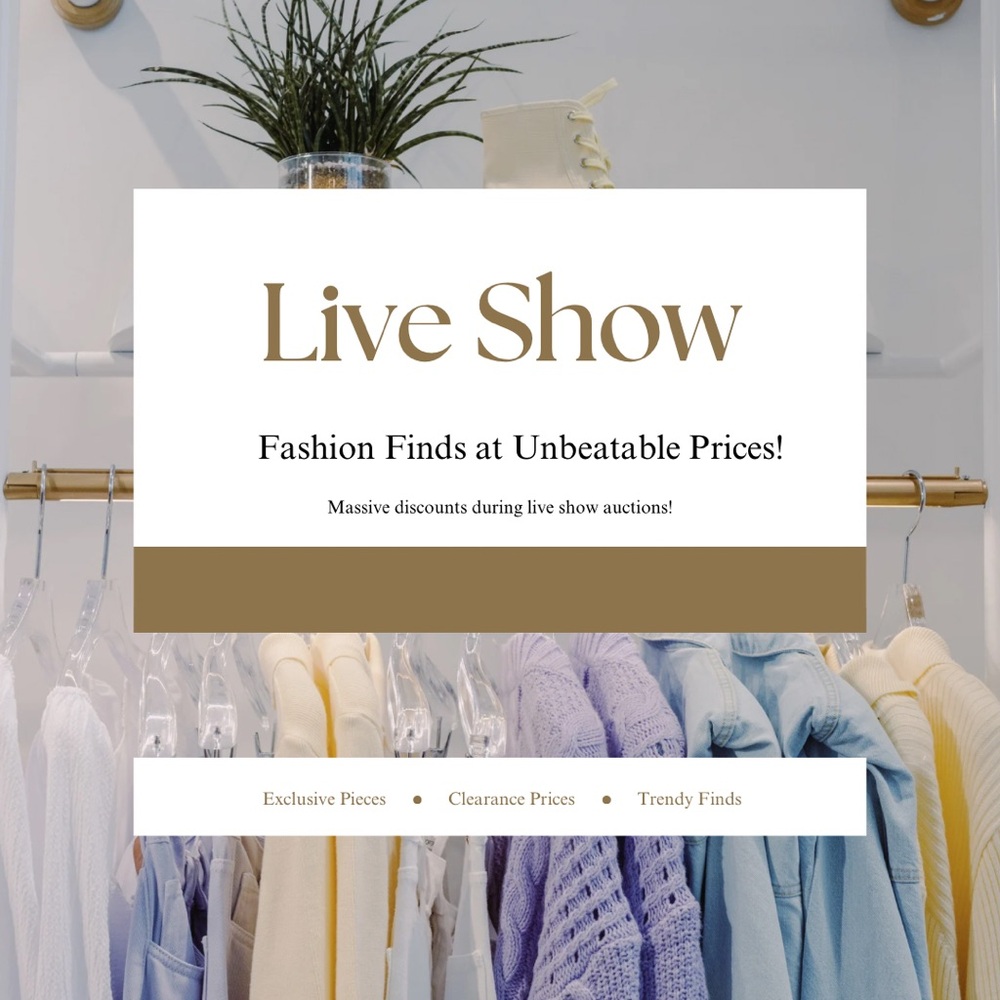 Live Show: Closet Clearout!